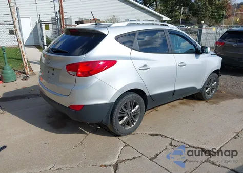 2014 Hyundai Tucson Se из США, поврежденный, VIN KM8JU3AGXEU904293